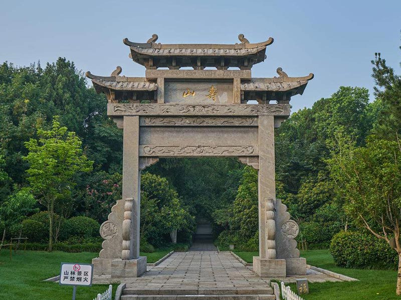 仿古一門牌坊