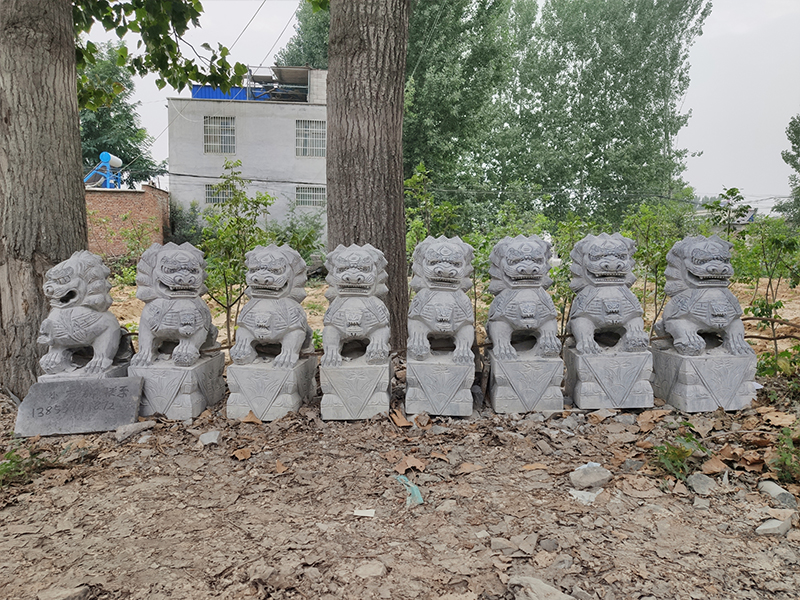 青石成品獅子